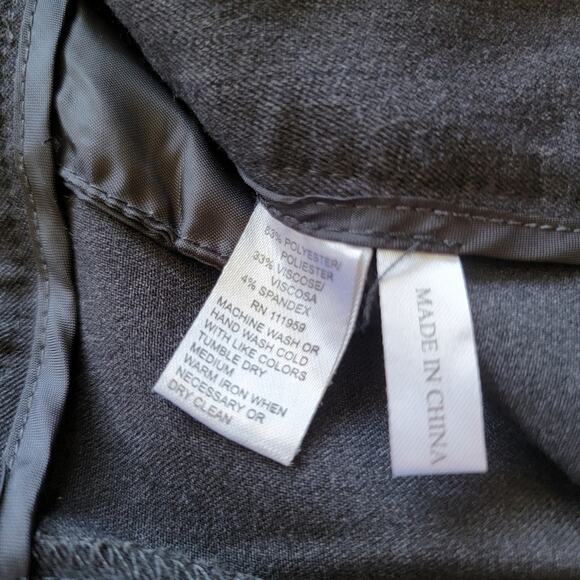 Atelier Petite Midrise Straight Leg Dress Pants - Picture 6 of 6